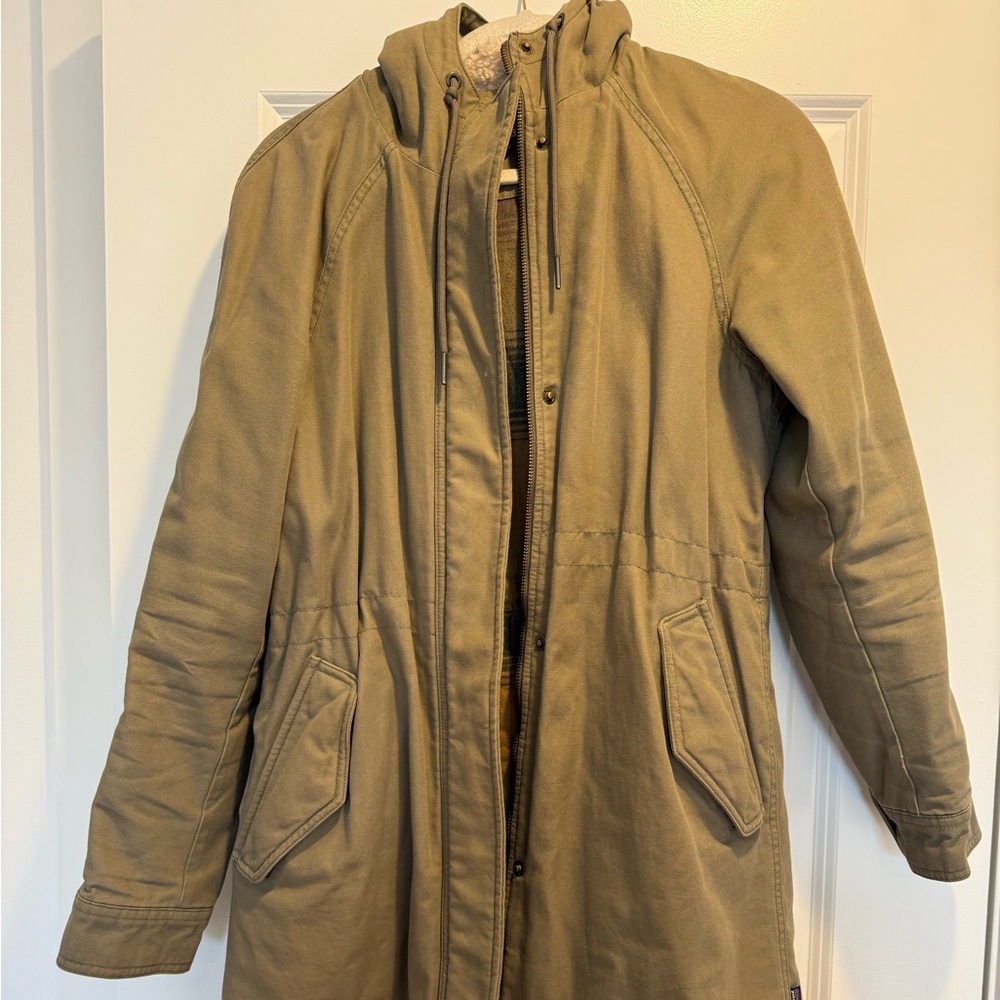 Patagonia Sage Khaki Jacket with Logo